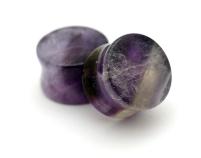 Wholesale Body Jewelry Plugs on Organics    Plugs And Tunnels    Stone Plugs    Amethyst Stone Plugs